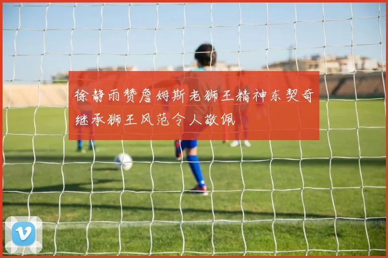 徐静雨赞詹姆斯老狮王精神东契奇继承狮王风范令人敬佩